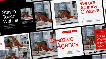 Creative Agency After Effect Template Product Promo template preview