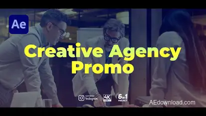 Creative Agency Promo Product Promo template preview