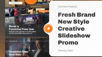 Creative Agency Promo Presentation broadcast-packages template preview