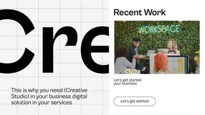 Creative Agency Video Display After Effect Template Product Promo template preview