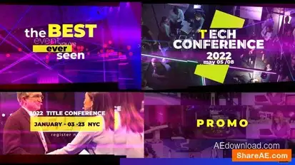 Creative and Modern Event Opener Openers template preview