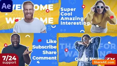 Creative Blog Opener Openers template preview