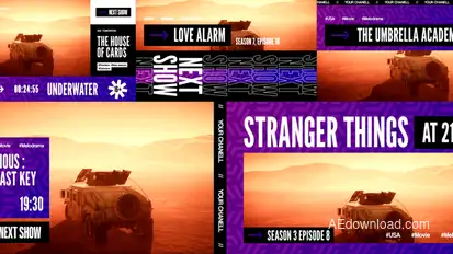 Creative Broadcast Package broadcast-packages template preview