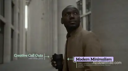 Creative Call Outs Titles template preview