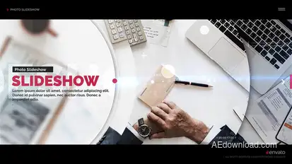 Creative Corporate Presentation Video Displays template preview