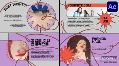 Creative Design Slides for After Effects Openers template preview