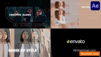 Creative Fashion Scenes for After Effects Openers template preview