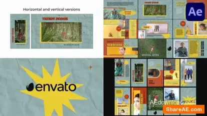 Creative Fashion Slideshow for After Effects Openers template preview