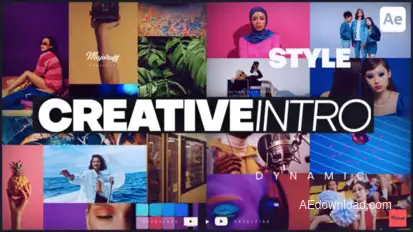 Creative Intro broadcast-packages template preview