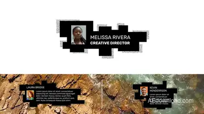 Creative Lower Thirds Titles template preview