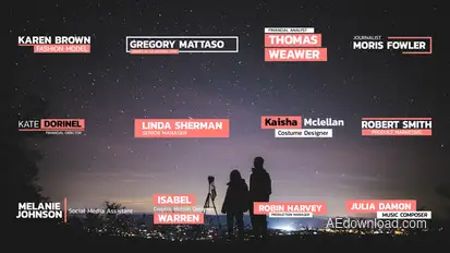 Creative Lower Thirds | After Effects Elements template preview