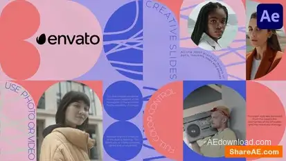 Creative Modern Slides | After Effects Openers template preview