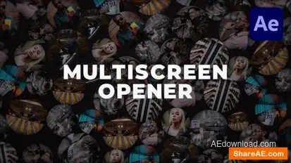 Creative Multi Screen Opener Openers template preview