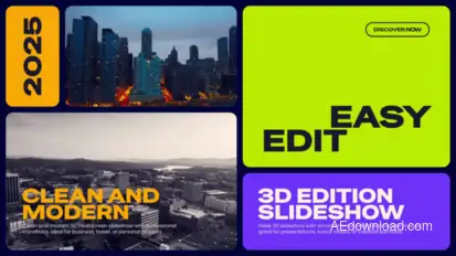 Creative Multiscreen Slideshow Openers template preview