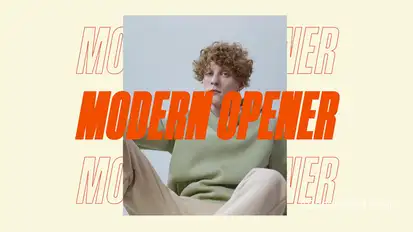 Creative Opener Openers template preview