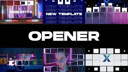 Creative Opener Openers template preview