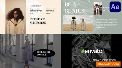 Creative Presentation Scenes for After Effects Openers template preview