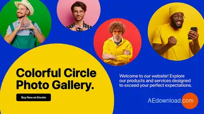 Creative Promo Video Displays template preview