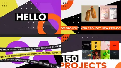 Creative promo design studio Product Promo template preview