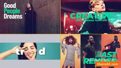 Creative Promo Openers template preview