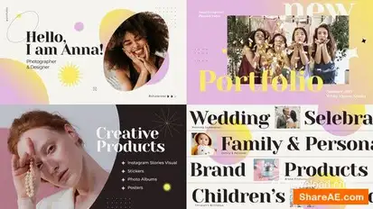 Aesthetic Resume Promo Openers template preview