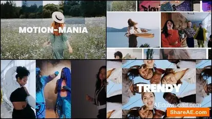 Creative Rhythmic Opener & Slideshow Openers template preview