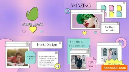 Creative Sale Slideshow for After Effects Openers template preview