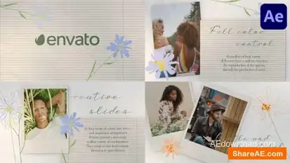 Creative Slides for After Effects Openers template preview