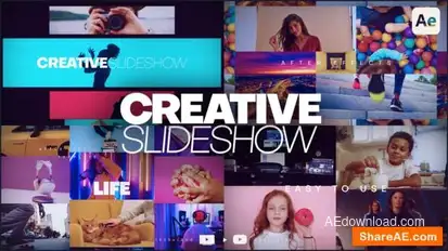 Creative Slideshow Openers template preview