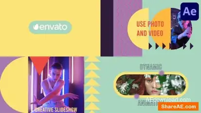 Creative Slideshow for After Effects Openers template preview