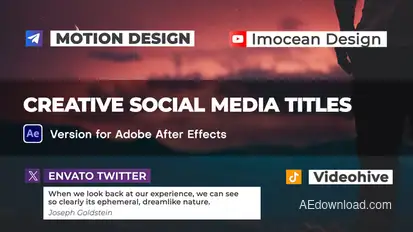 Creative Social Media Titles Titles template preview