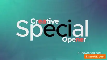 Creative Special Opener Openers template preview