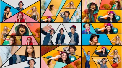 Creative Split Screen Openers template preview