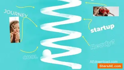 Creative Startup Intro Openers template preview