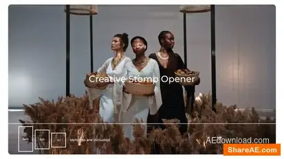 Creative Stomp Opener Openers template preview