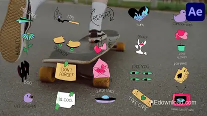 Creative Titles for After Effects Titles template preview