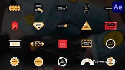 Creative Titles for After Effects Titles template preview