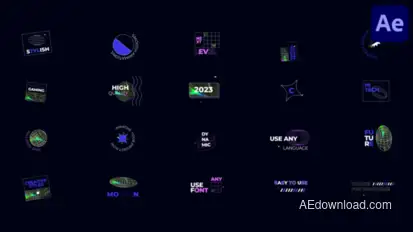 Creative Titles for After Effects Titles template preview