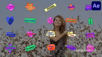 Creative Titles for After Effects Titles template preview