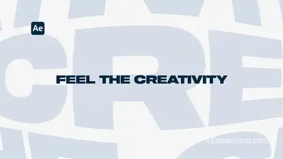 Creative Typography Opener - Vol.1 Openers template preview