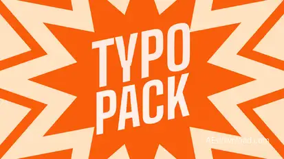 Creative Typography Pack | After Effects Titles template preview