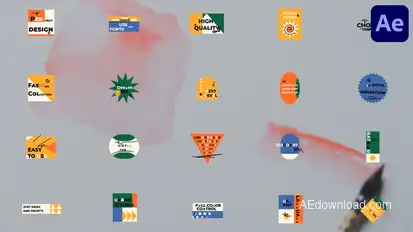 Creative Unique Titles for After Effects Titles template preview