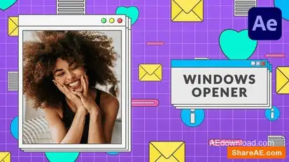Creative Windows Opener Openers template preview