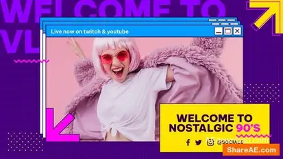 Creative Youtube Intro Openers template preview