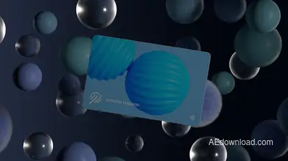 Credit Card Mockup Product Promo template preview