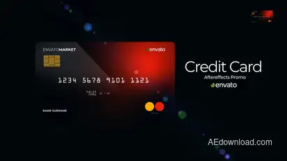 Credit Card Promo Product Promo template preview