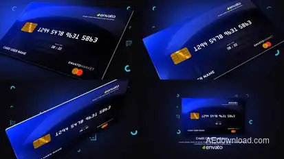 Credit Card Promo Product Promo template preview