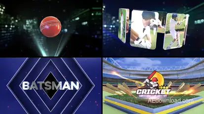 Cricket Bumper 2 Logo Stings template preview