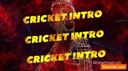Cricket Intro Openers template preview