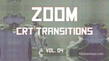 CRT Zoom Transitions Vol. 04 Elements template preview
